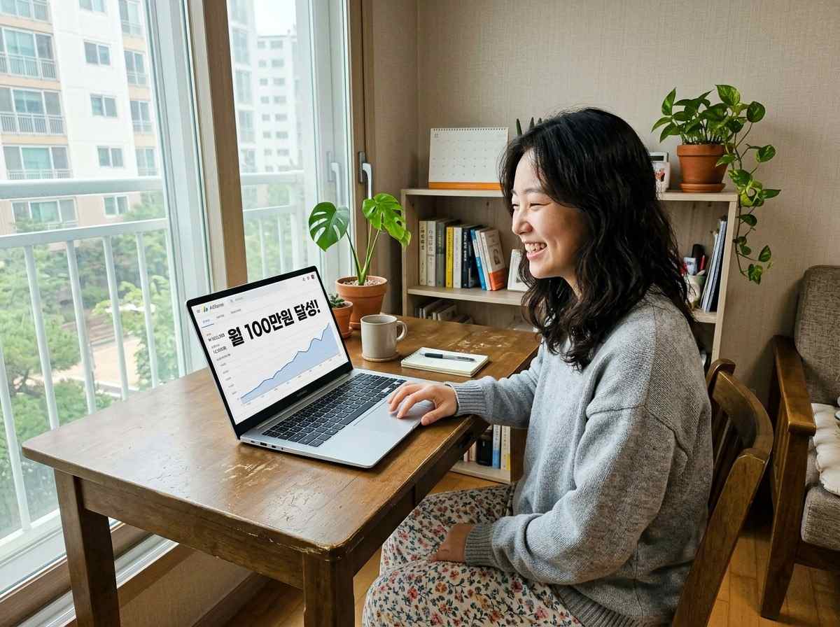 애드센스 수익 극대화 2026: 초보 블로거 1년 만에 100만원 달성 비법