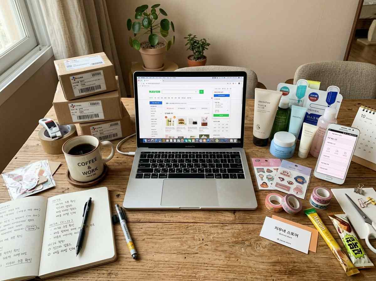 여러 종류의 온라인 부업 아이템을 보여주는 이미지