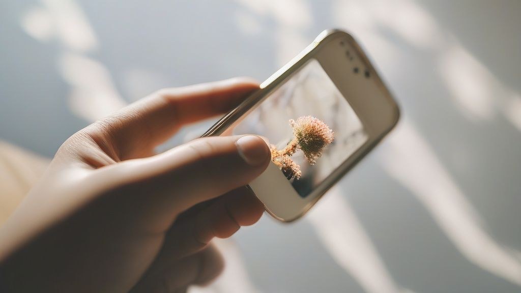 수익형 블로그 키워드를 발굴하는 과정을 보여주는 일러스트