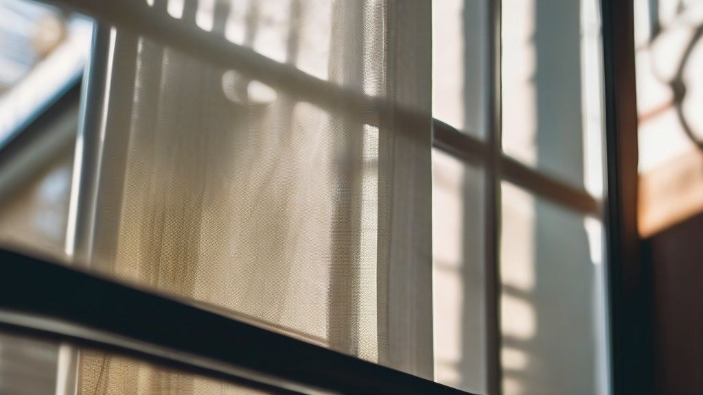 한국인 남성이 저녁 시간에 오토바이를 타고 배달하는 모습