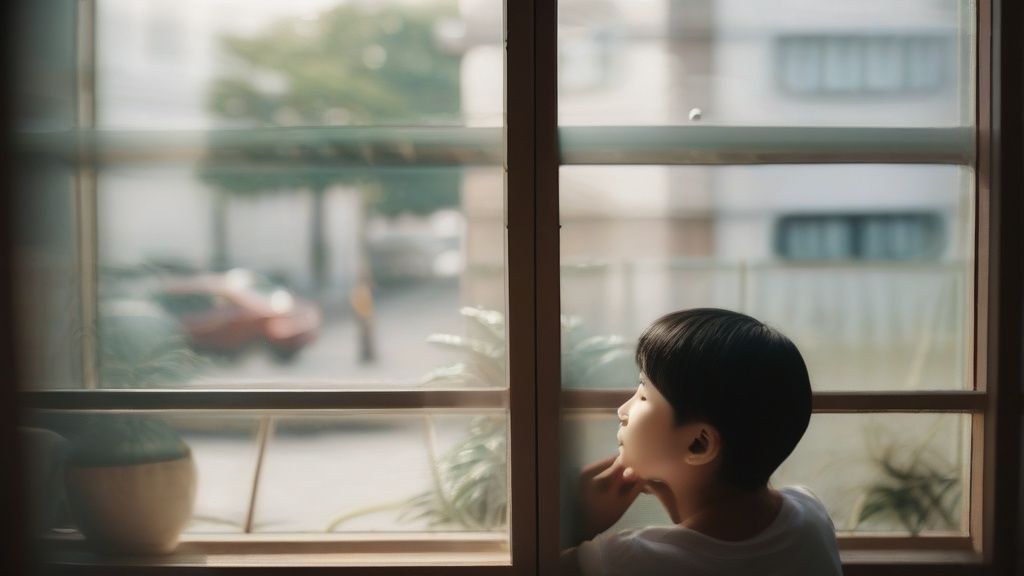 한국인 직장인이 퇴근 후 노트북으로 부업하는 모습