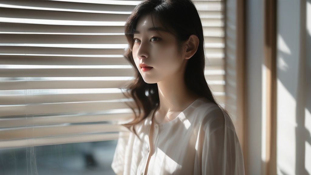 노트북을 들고 야외 카페에서 일하는 한국인 30대 남성